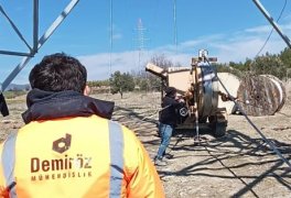 H.785 Referanslı 154 kV (~13,4 km) Çift Devre 2x1272 MCM İletkenli (Meta Nikel TM - Demirci TM) Brş.N. - Gördes EİH Teklif Birim Fiyatlı Komple Tesis İşi