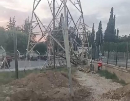 154 kV Tarsus-Nacarlı EİH Geçici direk tesis işi