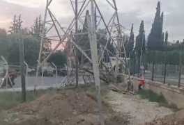 154 kV Tarsus-Nacarlı EİH Geçici direk tesis işi