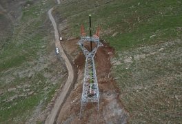 H.807 Referanslı 154 kV, 1272 MCM iletkenli Uludere – Beytüşşebap - Hakkari EİH, (~55,40 km) Dr.No. Portal–148 arası 1. Kısım