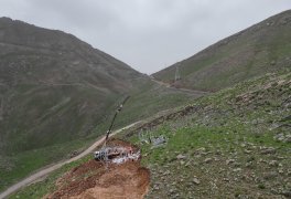 H.807 Referanslı 154 kV, 1272 MCM iletkenli Uludere – Beytüşşebap - Hakkari EİH, (~55,40 km) Dr.No. Portal–148 arası 1. Kısım