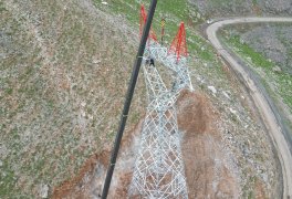 H.807 Referanslı 154 kV, 1272 MCM iletkenli Uludere – Beytüşşebap - Hakkari EİH, (~55,40 km) Dr.No. Portal–148 arası 1. Kısım
